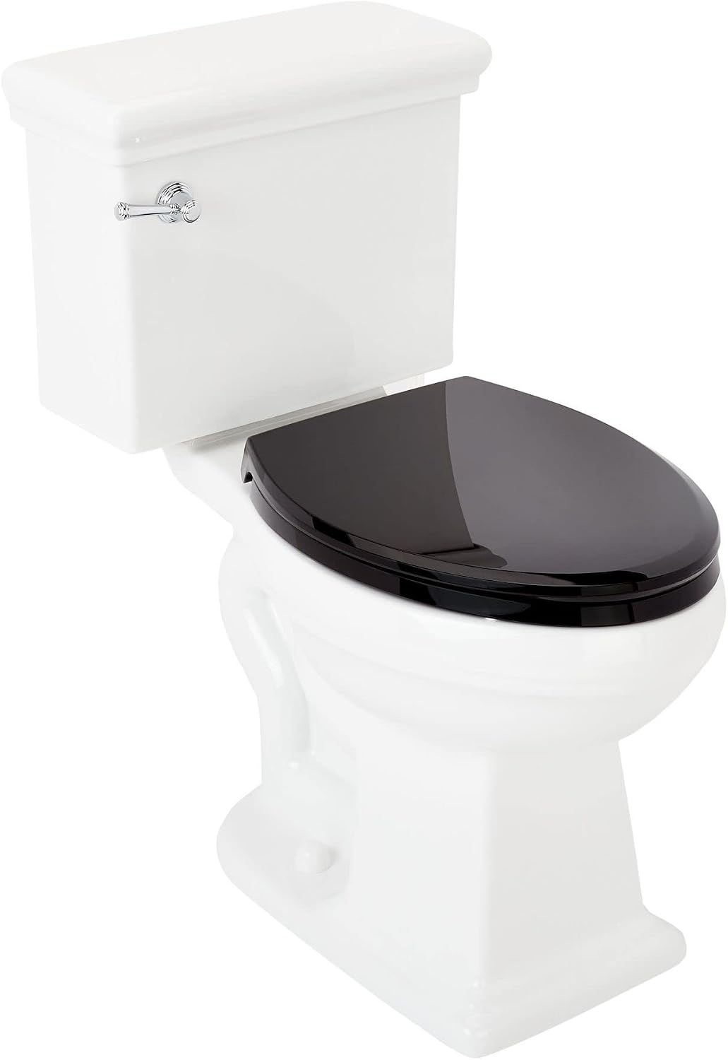Signature Hardware 481683 Key West 1.28 GPF Two Piece Elongated Toilet - Seat Included, ADA Compliant - White