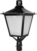 60W-50W-30W (Tunable) LED Post Top Light with Photocell - 3000K/4000K/5000K LED Pathway Pole Lights - 7800LM Outdoor Garden Lighting Fixture Dusk to Dawn Parking Lot Area Light