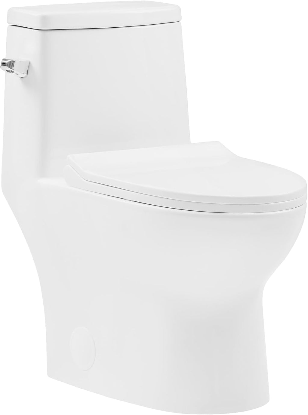 Ivy One-Piece Elongated Toilet Left Side Flush, 10' Rough-In 1.28 gpf