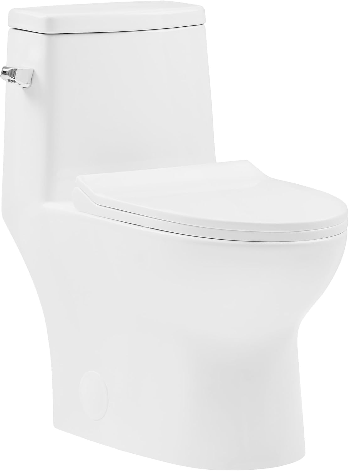 Ivy One-Piece Elongated Toilet Left Side Flush, 10' Rough-In 1.28 gpf