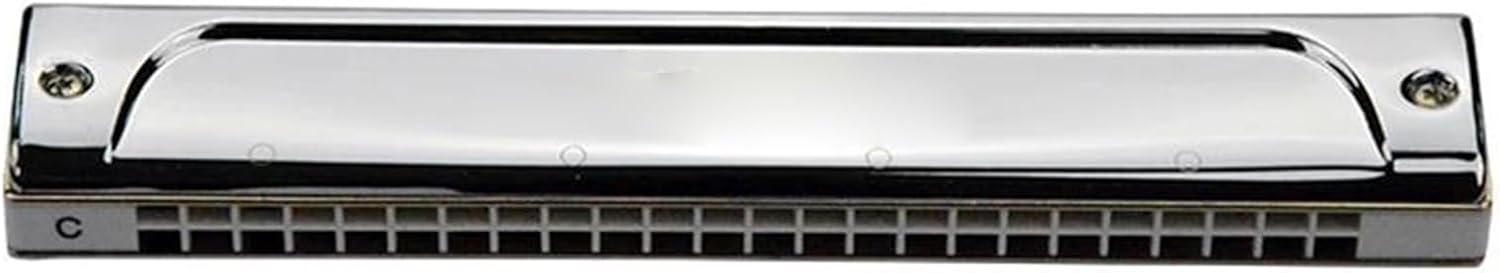 Tremolo Harmonica Professional 24 Hole Mouth Organ Wind Musical Instruments Adult Harmonica Professional (Color : A1)