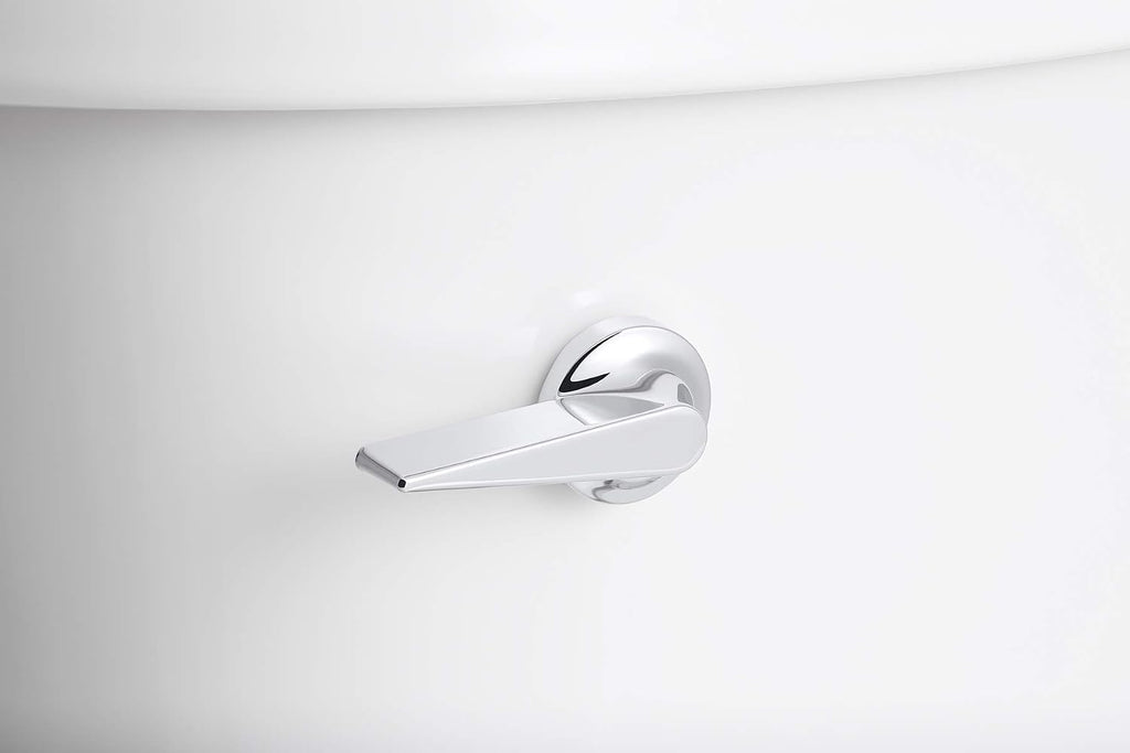 KOHLER Kingston™ Comfort Height® Two-Piece Elongated 1.28 Gpf Toilet with Left-Hand Trip Lever