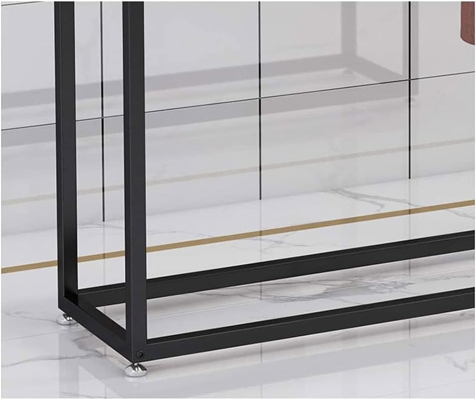 Exquisite Bathroom Shelves Black Towel Holder Stand, Tall Floor Standing Metal Bath Towel Rack with 4 Towel Hanger Bars, Utility Towel Stand for Hot Tubs, Pools, Balcony(Size:75×20×110cm)