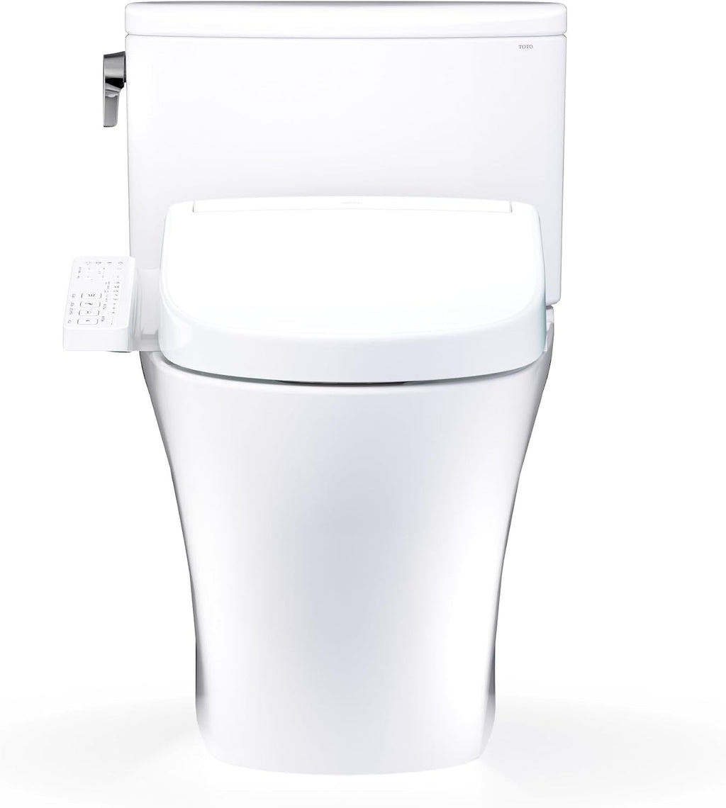 TOTO® WASHLET®+ Nexus® Two-Piece Elongated 1.28 GPF Toilet with S2 Bidet Seat, Cotton White - MW4423346CEFG#01