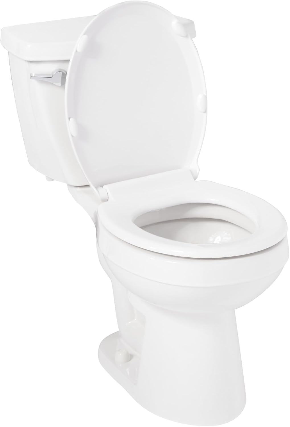 Signature Hardware 462387 Bradenton 1.28 GPF Two Piece Round Toilet with 14' Rough-In - White