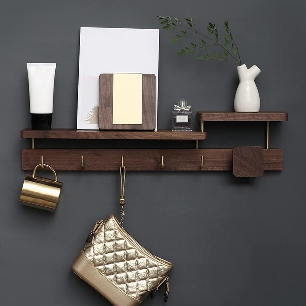 Coat Rack Wall Mount Wall-Mounted Coat Rack Hook Entryway Hooks Creative Key Coat Hook Hook Wall-Mounted Storage Rack Hat Racks for Baseball Caps Hat Rack for Wall