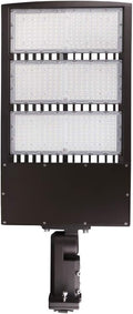Ledmyplace LED Parking lot Light, 450W Shoebox Light with Dusk to Dawn Photocell, 60750LM, 5700K Daylight, 120-277V, IP65 Waterproof, Commercial Street & Area Lighting for Sports, Stadium,