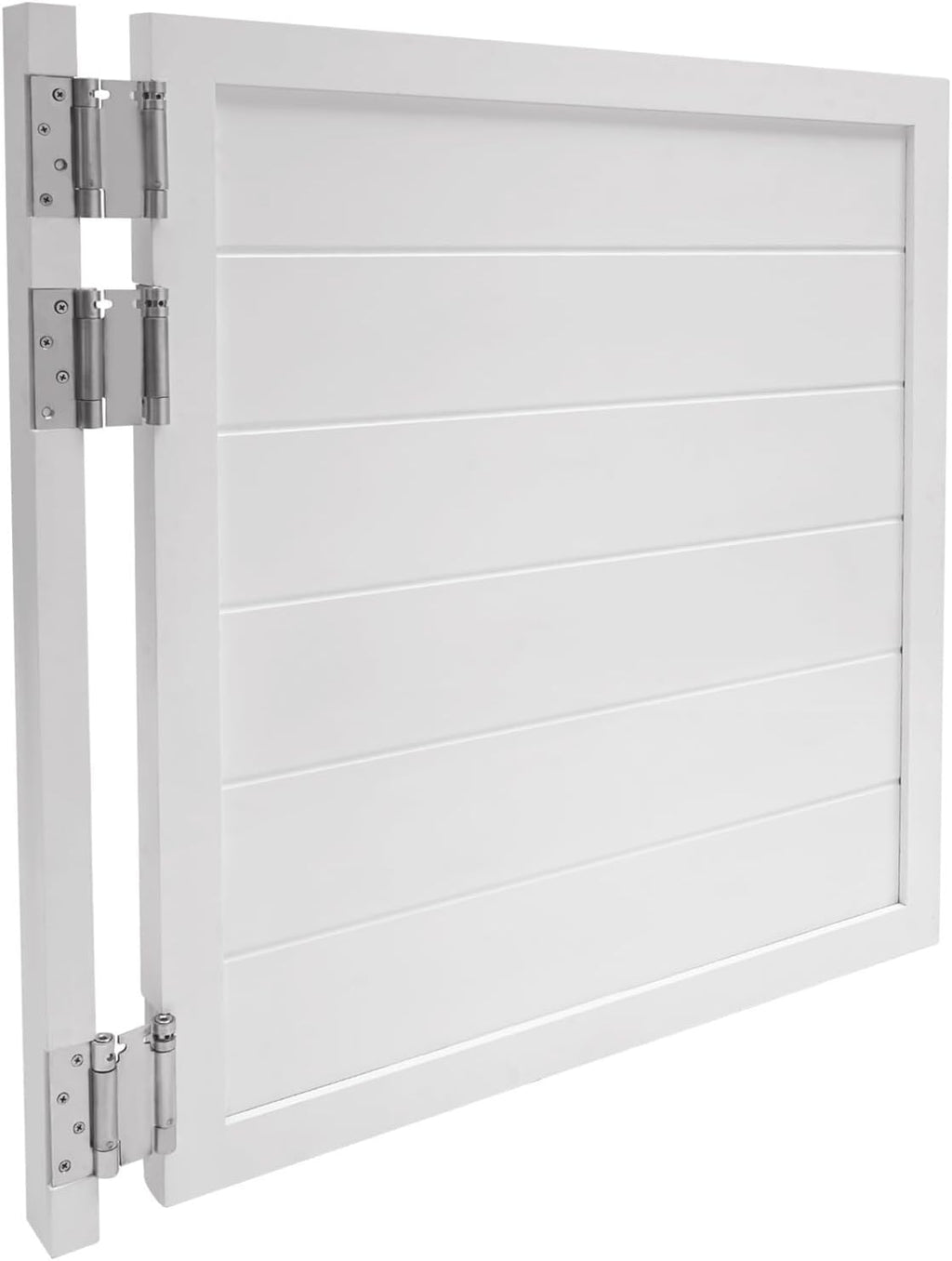 Cafe Swinging Doors,Wood Interior Saloon Half Partition Swing Door with 3 Hinges for House Kitchen Shop Entrance Pub Porch(35.4 * 35.4in-White)