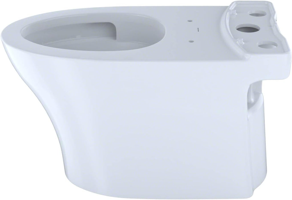 TOTO Aquia IV Elongated Skirted Toilet Bowl with CEFIONTECT, Cotton White - CT446CUGN#01