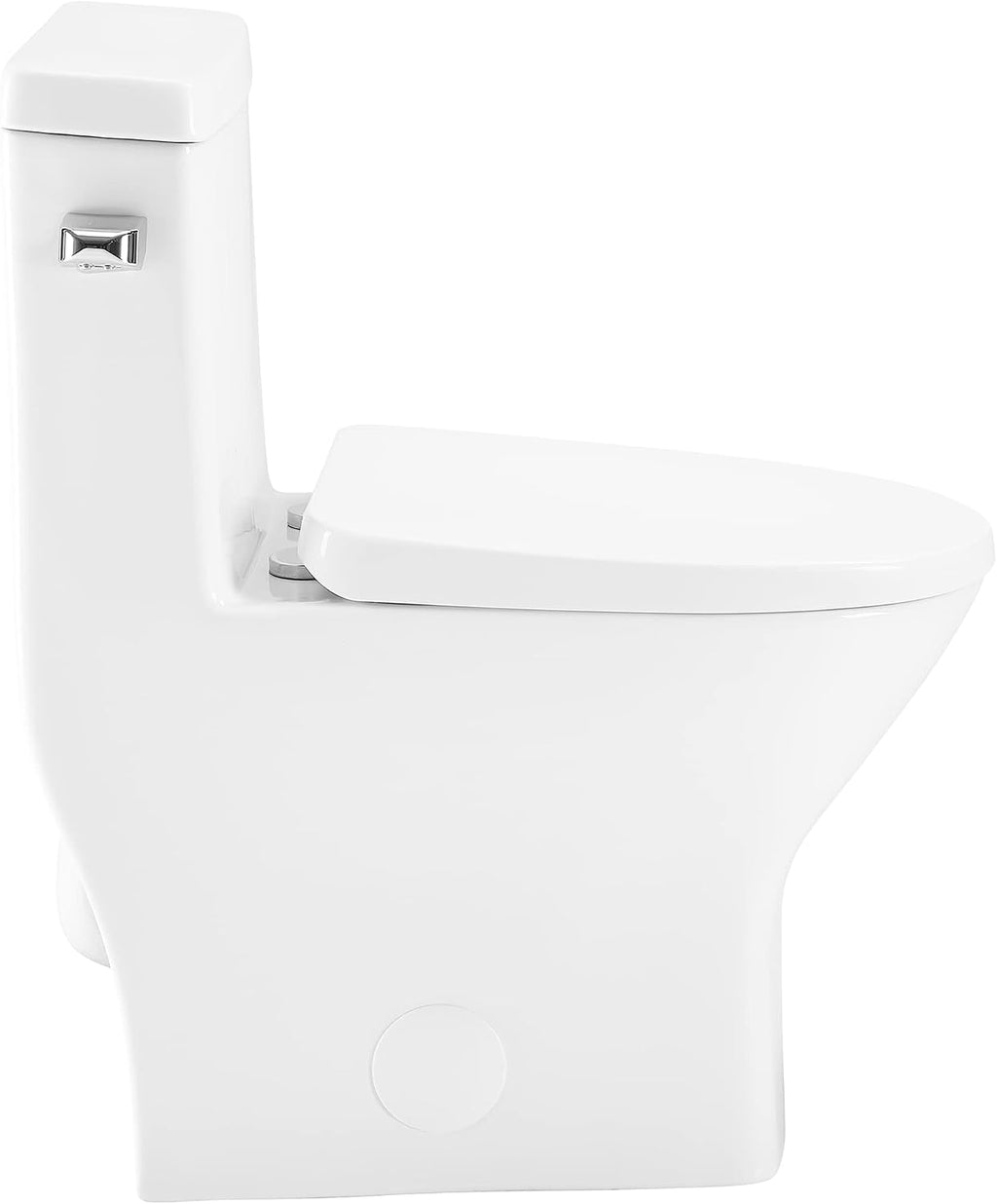 Sublime II One-Piece Round Toilet with Left Side Flush, 10' Rough-In 1.28 gpf