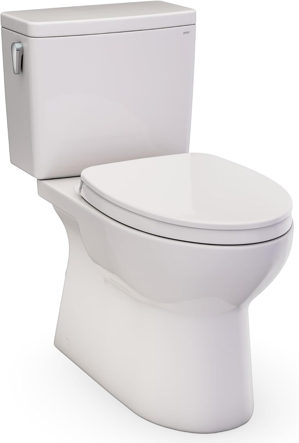TOTO® Glaston™ Two-Piece Elongated 1.28 GPF WASHLET®+ and Auto Flush Ready Universal Height Toilet with CEFIONTECT® and SS124 SoftClose® Seat, Sedona Beige - MS472124CEFG#12