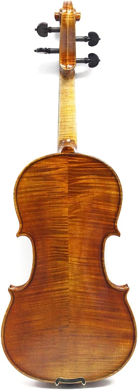 TSTS Beginner Adult Professional Handmade Pattern Solid Wood Violin Musical Instrument Adults Violins (Color : 3/4)