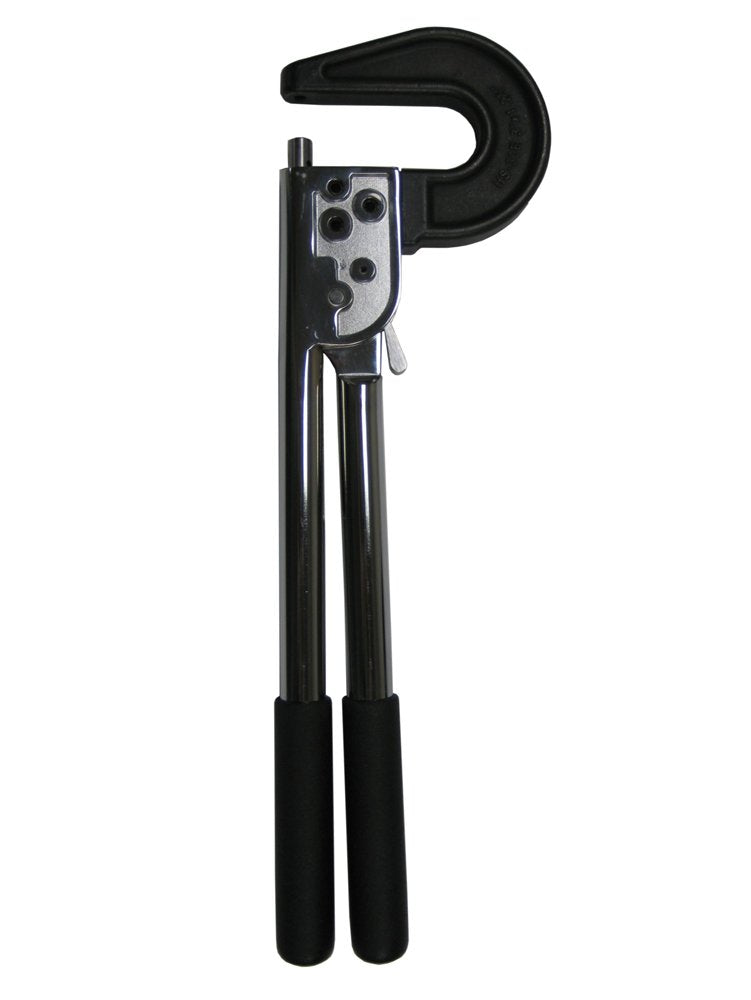 Hand Rivet Squeezer for Solid & Tubular Rivets, with A 3' Reach, & 1-1/4' Gap. Will Set Rivets UP to 1 INCH in Length. Also Includes 2 SQ-3-17 Flush Squeezer Dies. (3/16' Height Diameter)