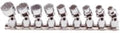 1/4' Drive 9 Piece Universal Socket Set - 12 Point