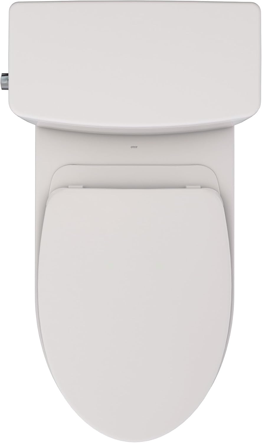 TOTO® Glaston™ 1G® Two-Piece Elongated 1.0 GPF WASHLET®+ and Auto Flush Ready Universal Height Toilet with CEFIONTECT® and SS124 SoftClose® Seat, Sedona Beige - MS472124CUFG#12