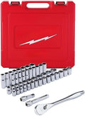 47PC 48-22-9010 for Milwaukee 1/2' Socket Wrench Set w/Carrying Case