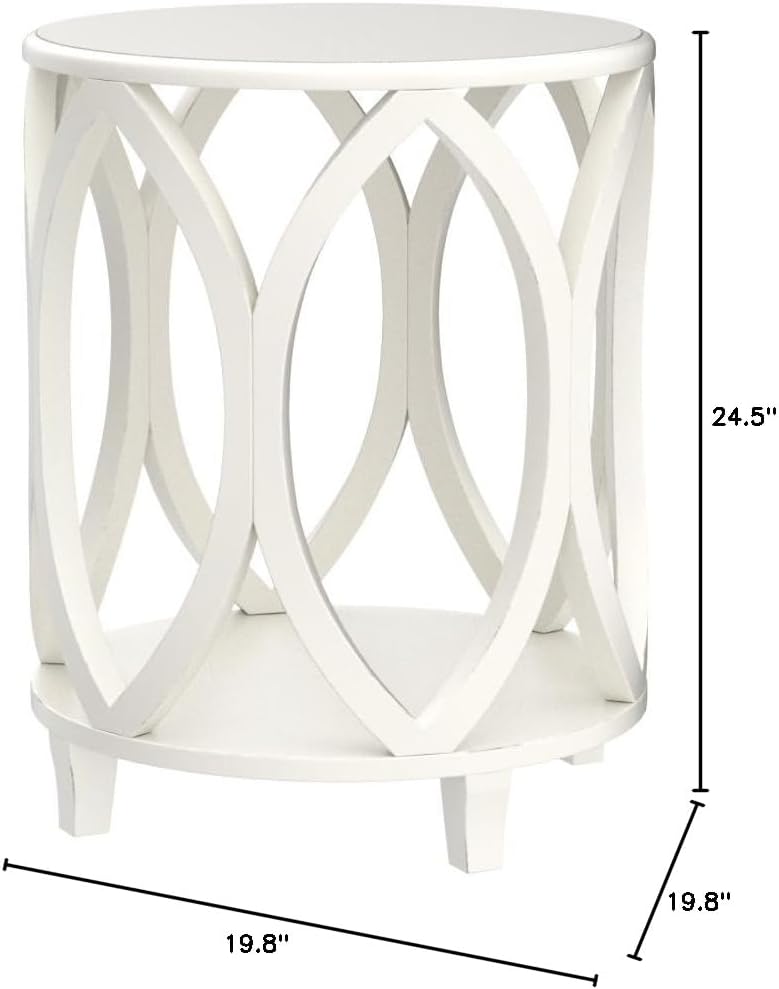 Safavieh American Homes Collection Janika Shady White Accent Table