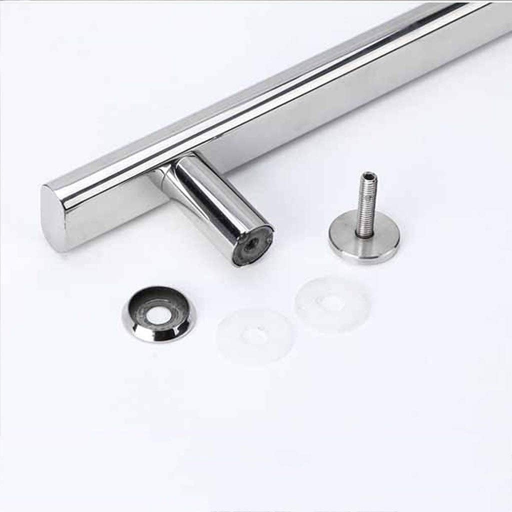 Shower door handles,Shower Door Handle and Pulls Replacement Sets for Glass Door | Bathroom Door Knobs for Shower Enclosures Screen Internal/External | Polish Chrome Towel Bar (Color : ( Color : Chrom