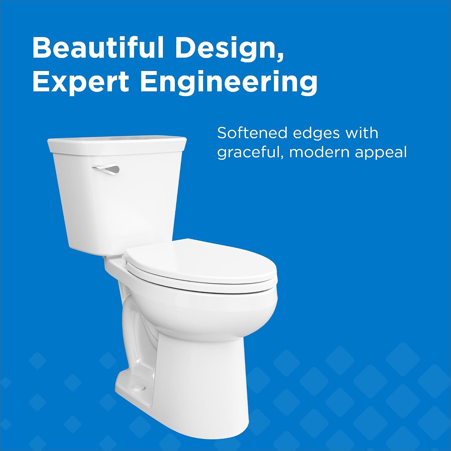 Gerber Viper Select Ultra-High Efficiency .8 GPF Two-Piece Toilet with 12-in Rough-in, ADA Compliant Chair Height, Soft-Close Seat and Install Kit with Wax Ring Included, White, GRS48251E