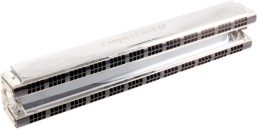 East top 48 Group Chord Harmonica Key of C with Case, Upgrade Chord Mouth Organ Harmonica For Adults, Professional Band Player and Students