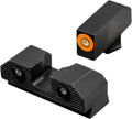 XS Sights R3D 2.0 Sights Compatible with Glock 17, 19, 22, 23, 24, 26, 28, 27, 31, 32, 33, 34, 35, 36, 38, 39, 45, & 47 Gen 1-5, Including MOS Models