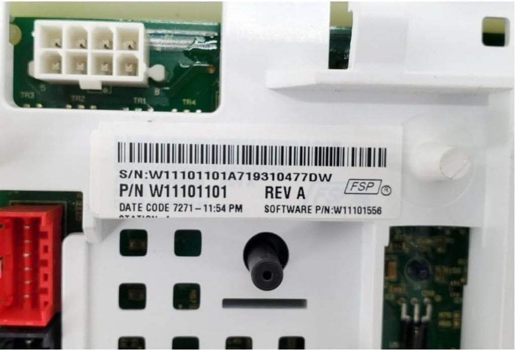 W11101101 Washer Control Board W11170319 (AP6285268) Replaces Part 4843513, PS12348139 Compatible with Whirlpool WTW4816FW2