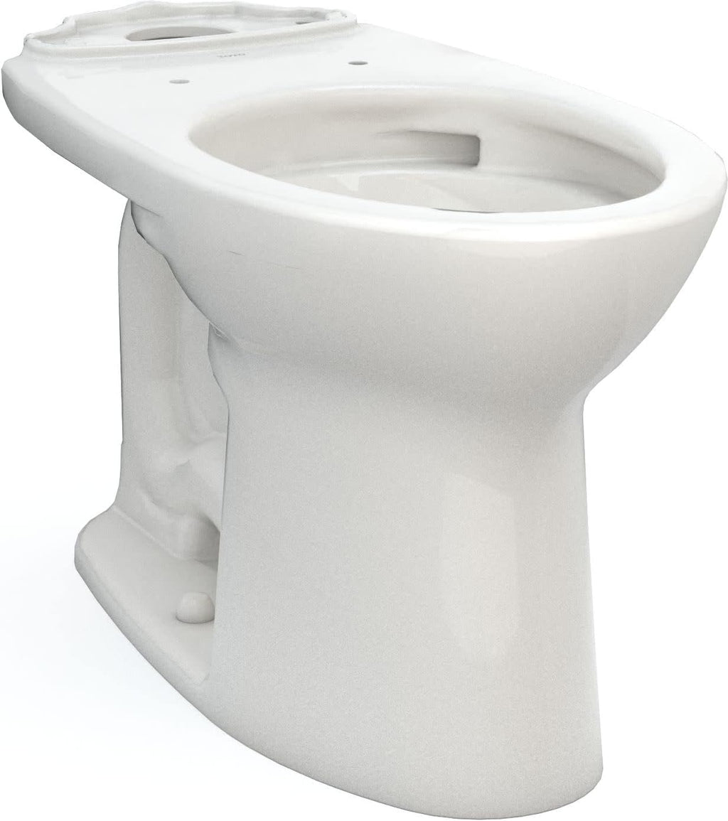 TOTO Drake Elongated TORNADO FLUSH Toilet Bowl with CEFIONTECT, Colonial White - C776CEG#11