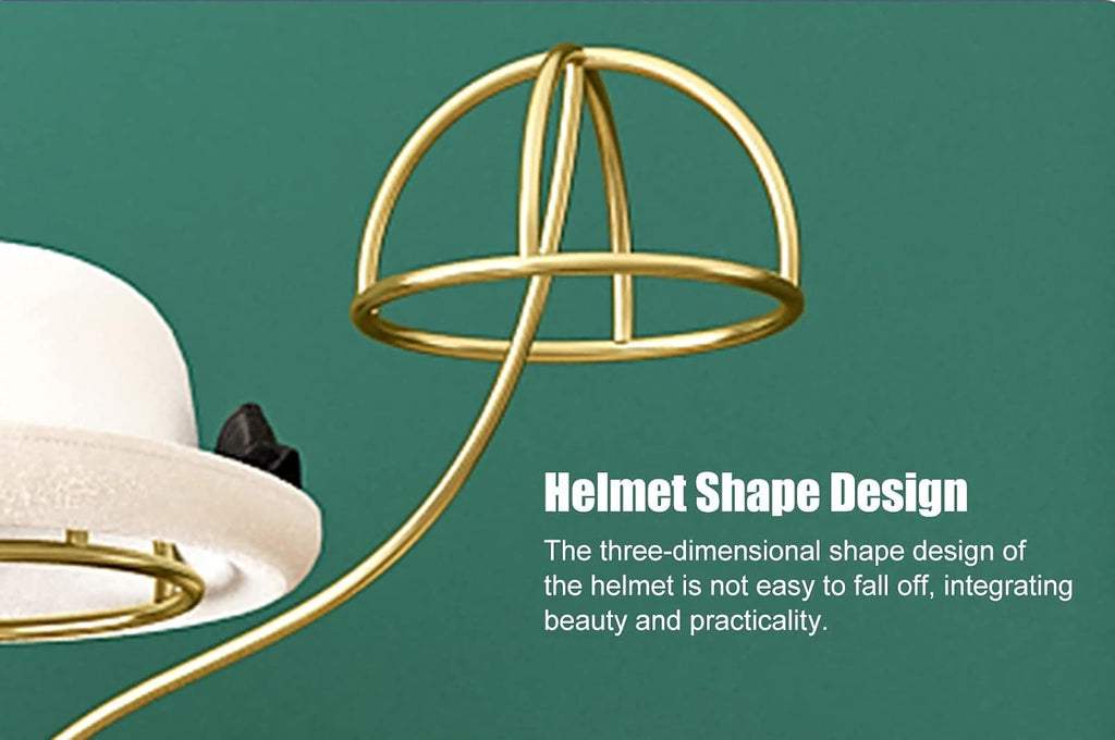 Hat Display Stand Large Capacity Standing Hat Rack Organizer Holder for Cowboy Hats/Baseball Caps/Wigs, Modern Muti-Tier Hats Tree Stand, Home Store