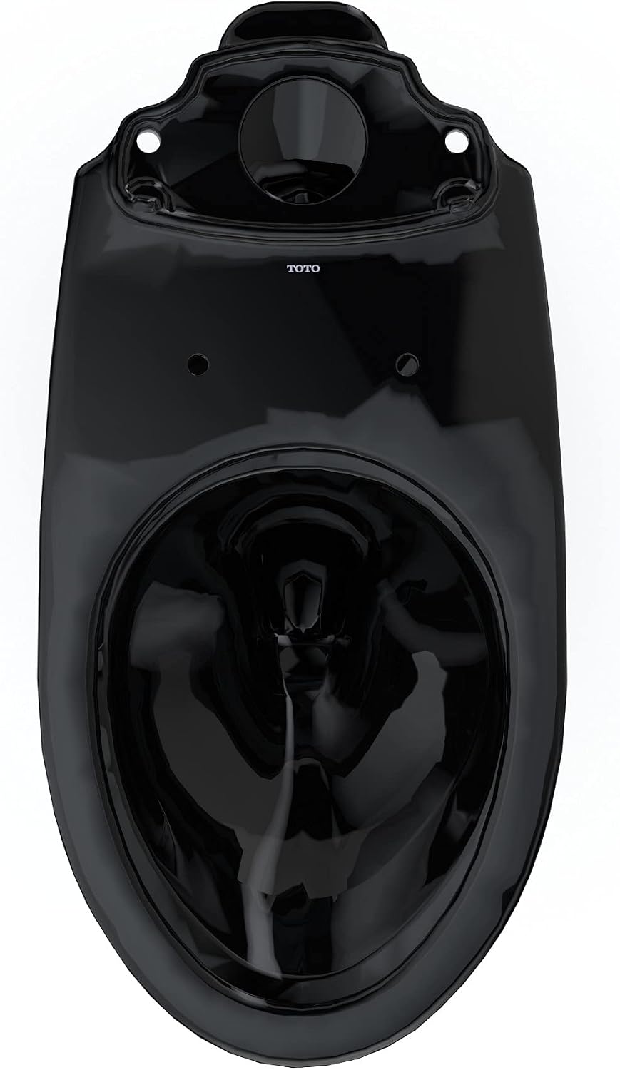 TOTO Drake Elongated TORNADO FLUSH Toilet Bowl, Ebony - C776CE#51