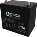Mighty Max Battery 12V 55AH 45825 Battery Scooter Wheelchair Mobility Deep Cycle