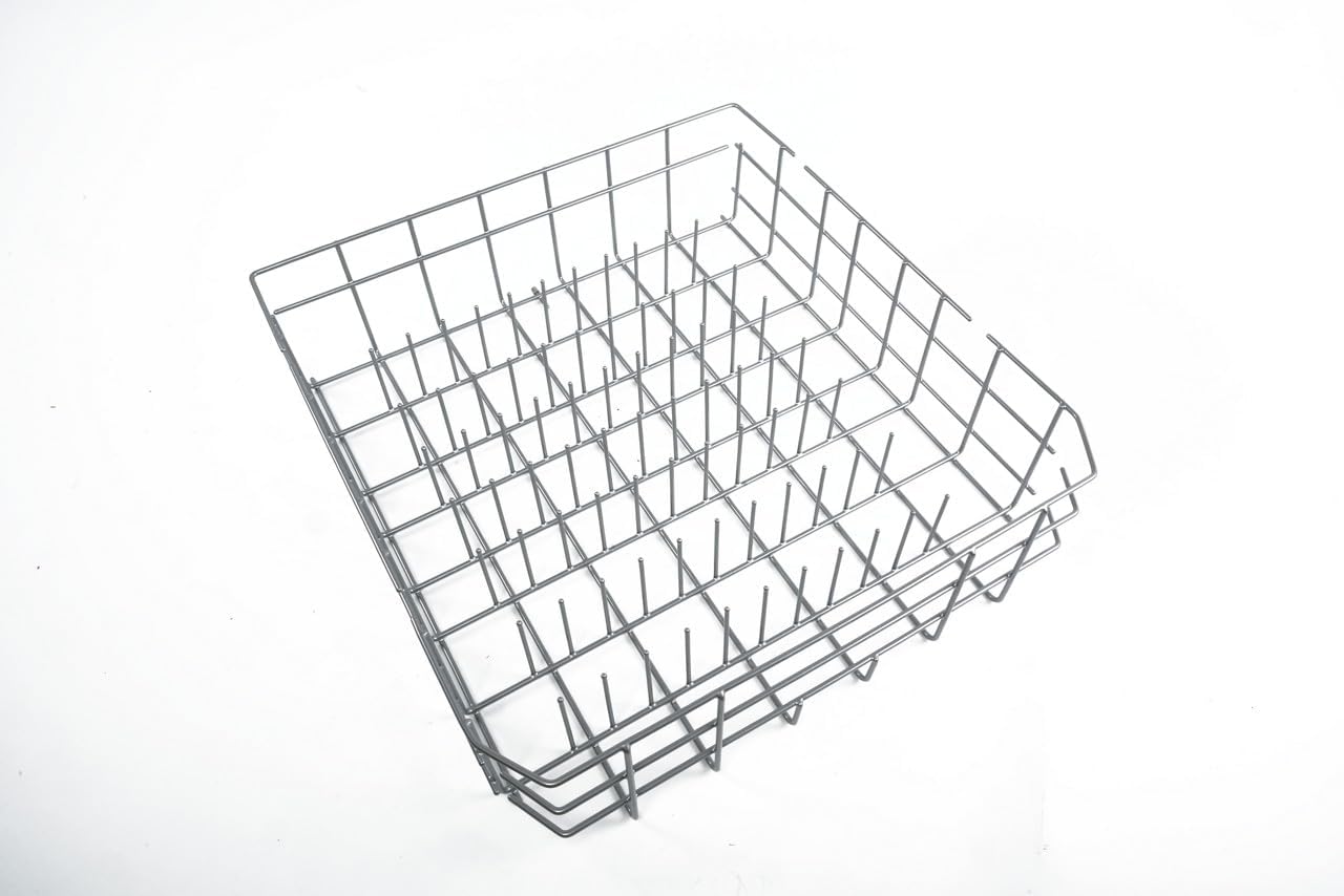 Whirlpool W11527890 OEM Dishwasher Lower Dishrack Assembly, White