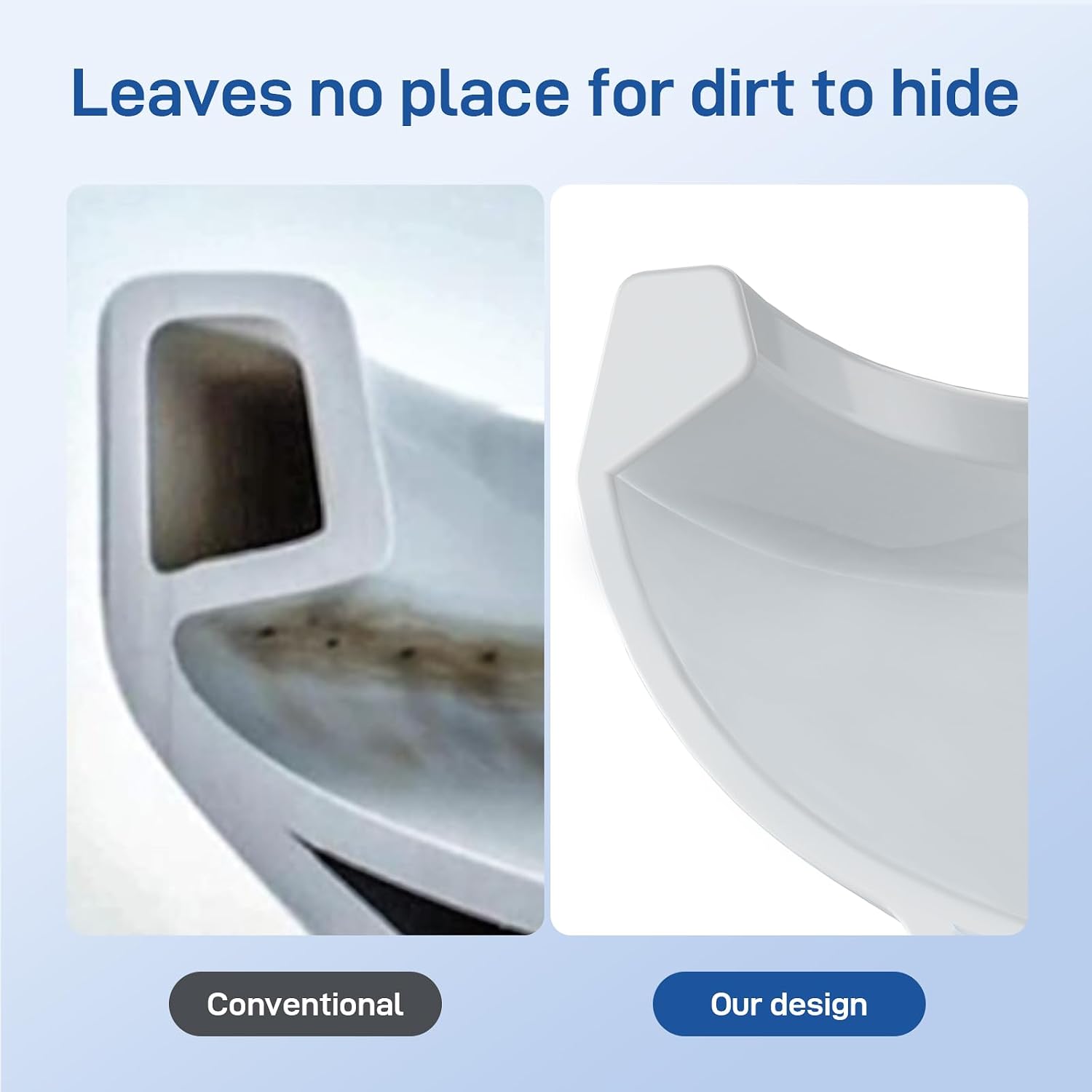 Two-Piece Toilet, 1.28 GPF Water-Saving, Siphon Flush, ADA Height, Ceramic Material, Modern Design for Bathroom
