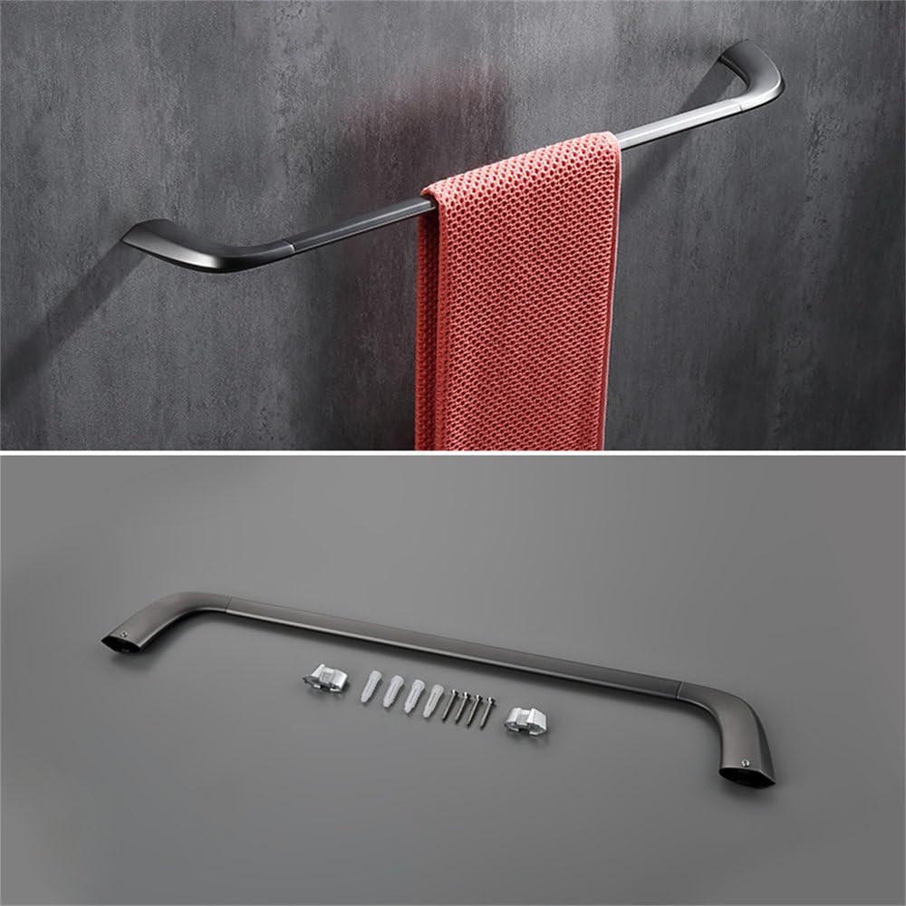 Towel Rack Towel Hanger Bath Towel Holder Wall Hanging Towel Bars Stainless Steel Bathroom Shelf Kitchen Cloth Rack,Brushed Gold C