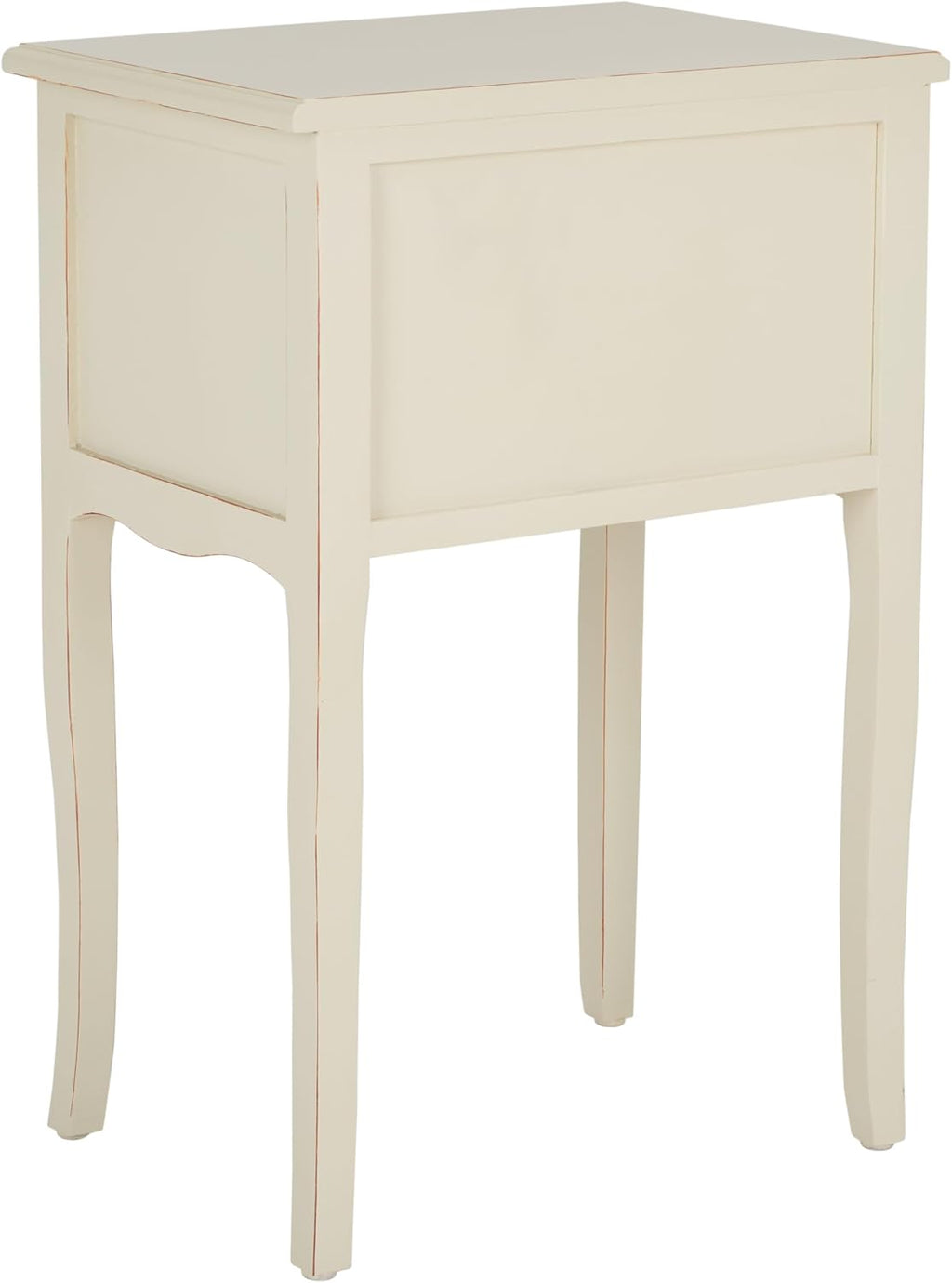 SAFAVIEH Furniture - Lori 2-Drawer End Table - Barley - Solid Wood - Farmhouse Classic Design - Ideal for Living Room, Entryway, Home Office, 18.1' W x 13' D x 26.8' H - Fully Assembled (AMH6576E)