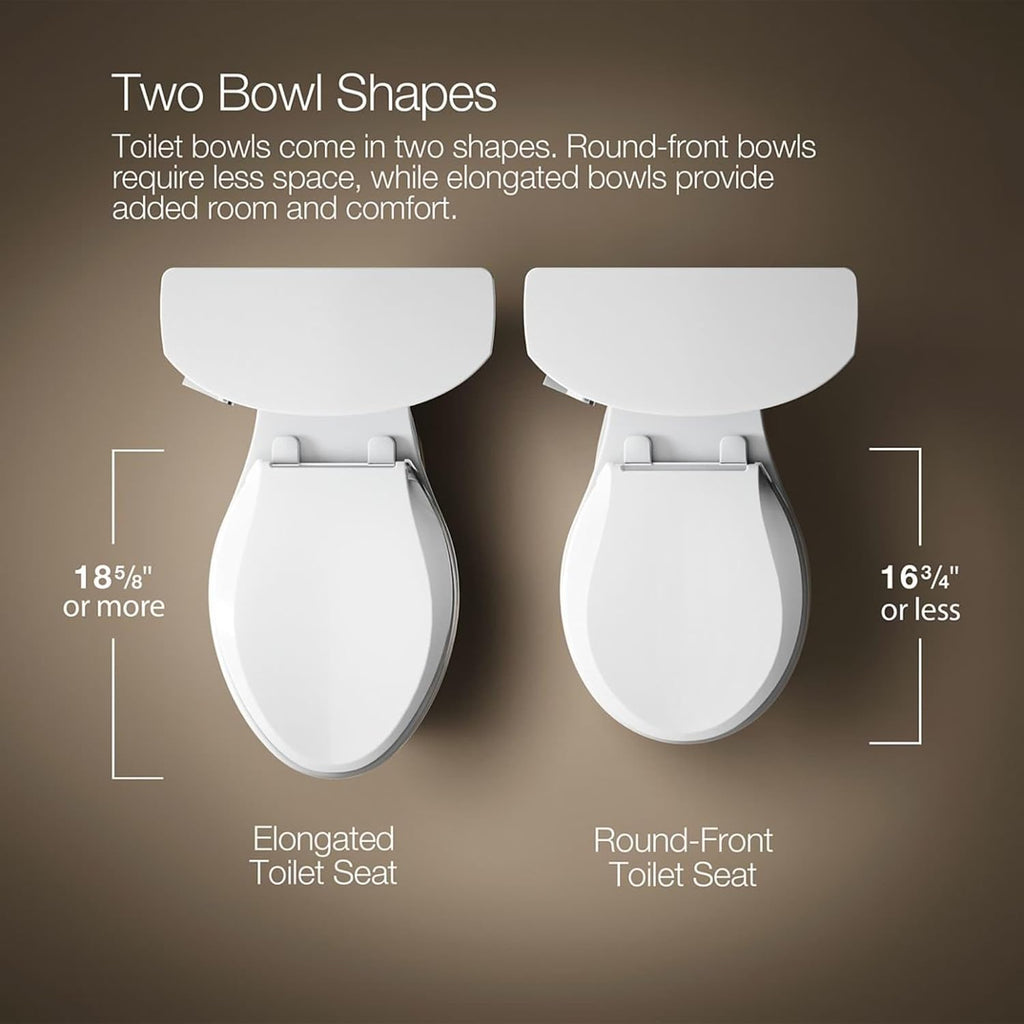 1.28 GPF Two-Piece Round Toilet with 12' Rough In and Tank Locks from the Wellworth Collection