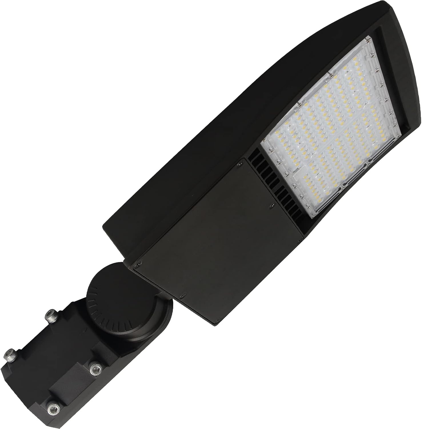 150W LED Parking Lot Light, 21000LM(140lm/w) LED Shoebox Area Light, 5700K Dimmable Commercial Outdoor Street Lighting (650W HID/HPS Equivalent) with Slip Fitter Mount, IP65 100-277VAC UL Listed