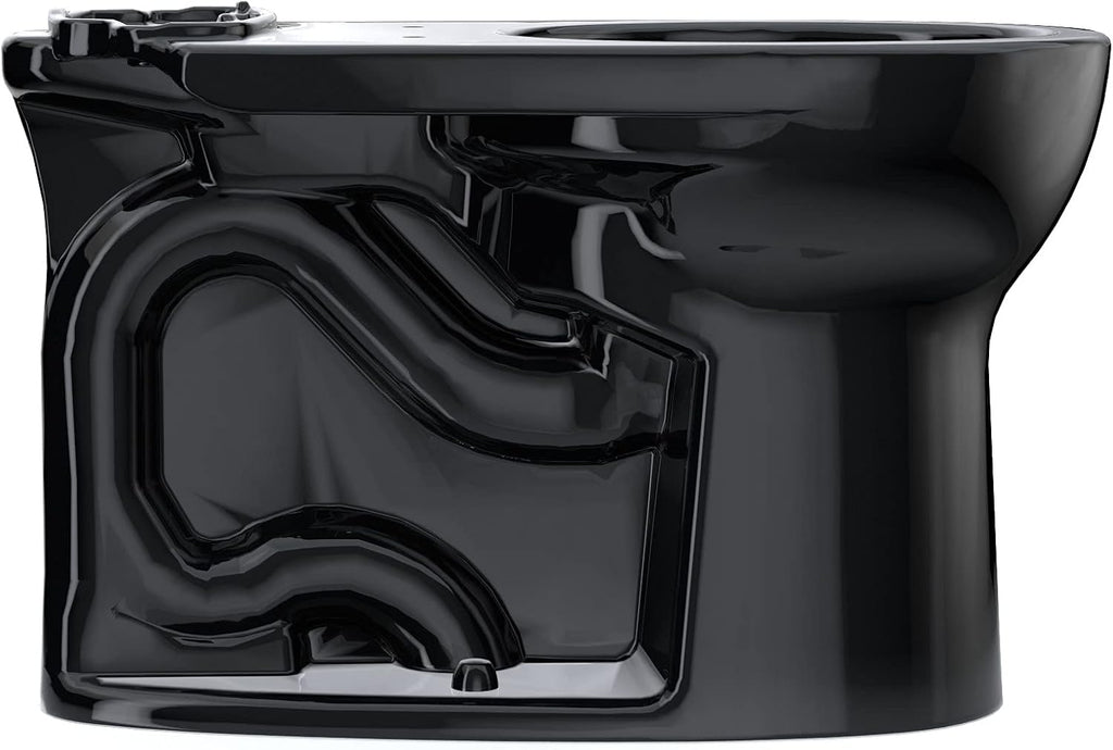 TOTO Drake Round TORNADO FLUSH Toilet Bowl, Ebony - C775CEF#51