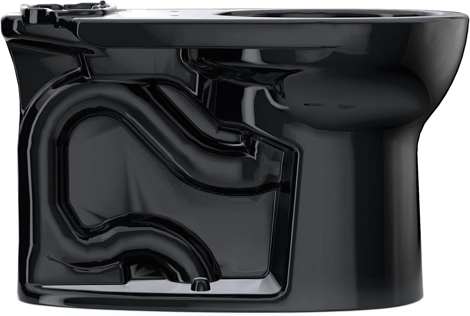 TOTO Drake Round TORNADO FLUSH Toilet Bowl, Ebony - C775CEF#51