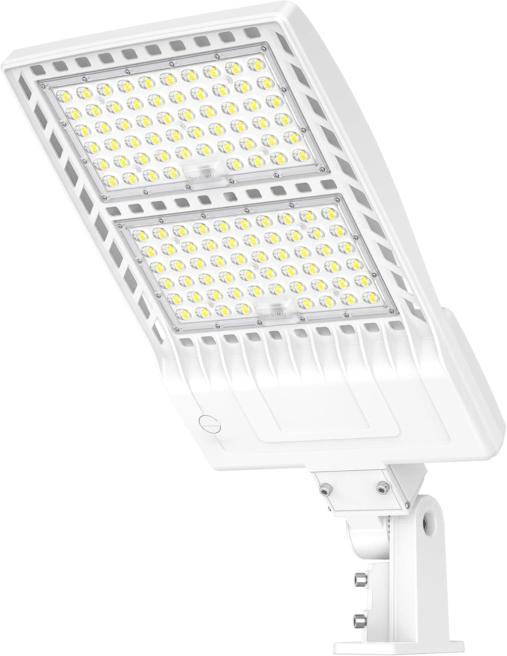 LED Parking Lot Light 400W 320W 240W Adjustable, UL Listed 60000LM Outdoor Street Area Lighting with Photocell 100-277V IP65 5000K LED Shoebox Light Arm & Slip Fitter Mount for Street