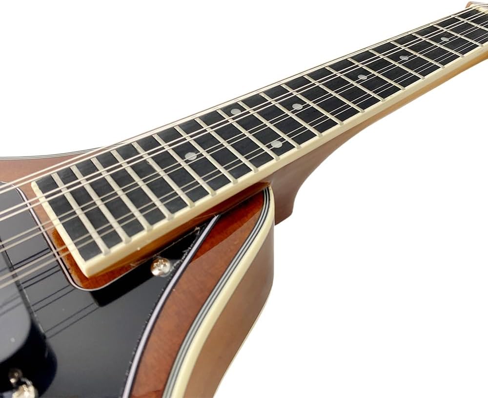 Mandolin Musical Instrument A Style E-Acoustic Mandolin Instrument Kit 8 String for Beginners Adults with Carrying Case Extra Strings Picks Cleaning Cloth