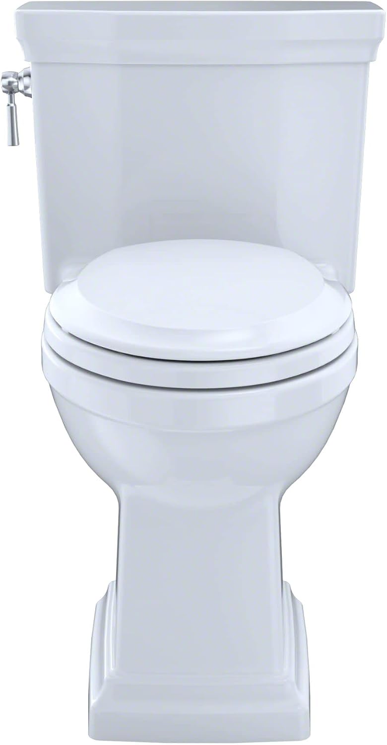 TOTO® Promenade® II One-Piece Elongated 1.28 GPF Universal Height Toilet with CEFIONTECT, Bone - MS814224CEFG#03