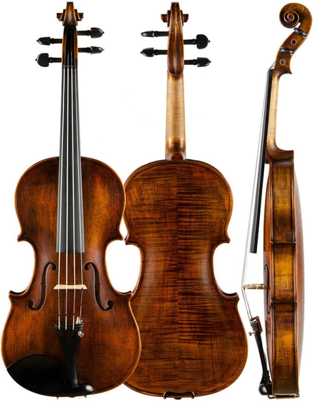 TSTS Professional Violin 4/4 Full Size Children Adult Beginners Practice Playing Handmade Violin Musical Instrument Adults Violins (Color : 01)