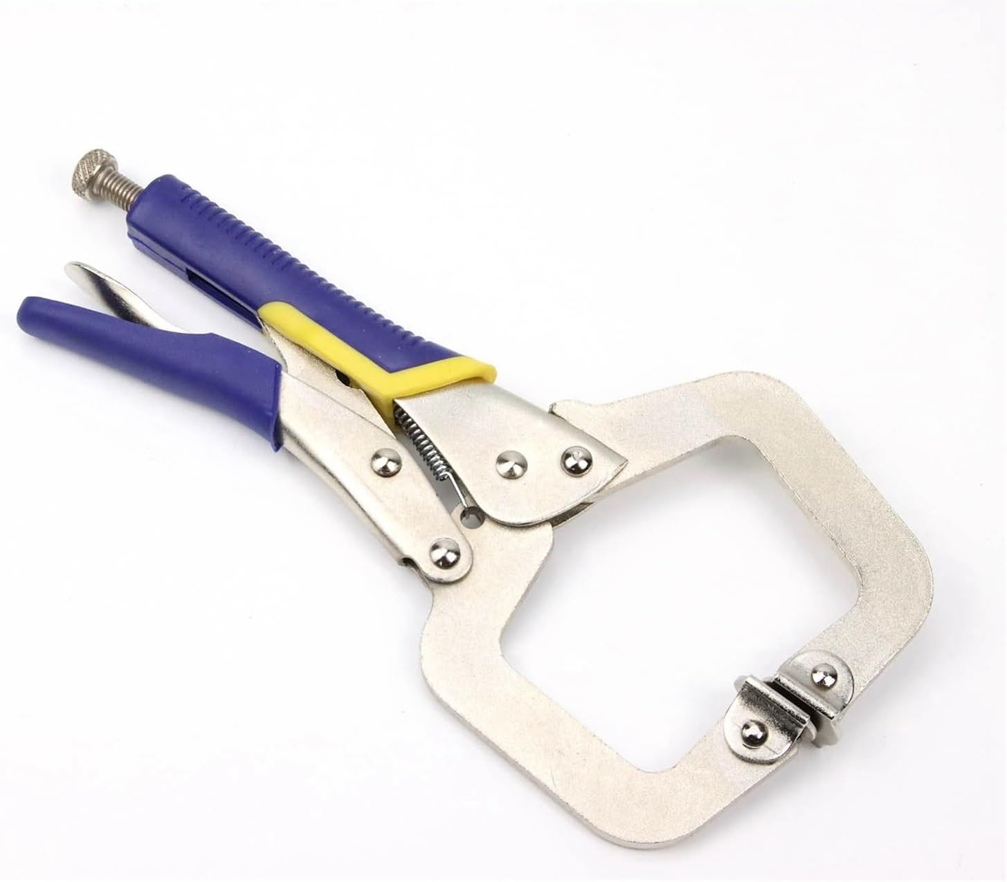 6''/9''/11''/14''/18 ''Adjustable C-Clamp Welding Pliers Locking Pliers Vice Grip Quick Weld Holders Hand Welding Fixing Tool(6inch 9inch 11inch)