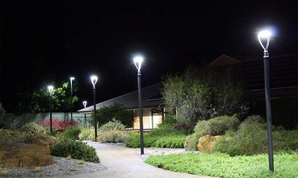 75W LED Outdoor Post Top Light Parking Lot Area Lighting Plaze Lighting Garden Lighitng 5000k Daylight ETL Lighting Facts (G3-75w)