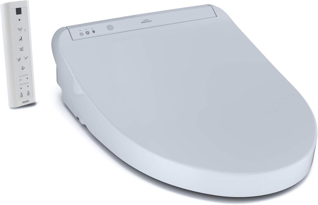 TOTO SW3036R#01 WASHLET K300 Bidet Toilet Seat Bundle with Drake Two-Piece 1.6 GPF TORNADO FLUSH Toilet