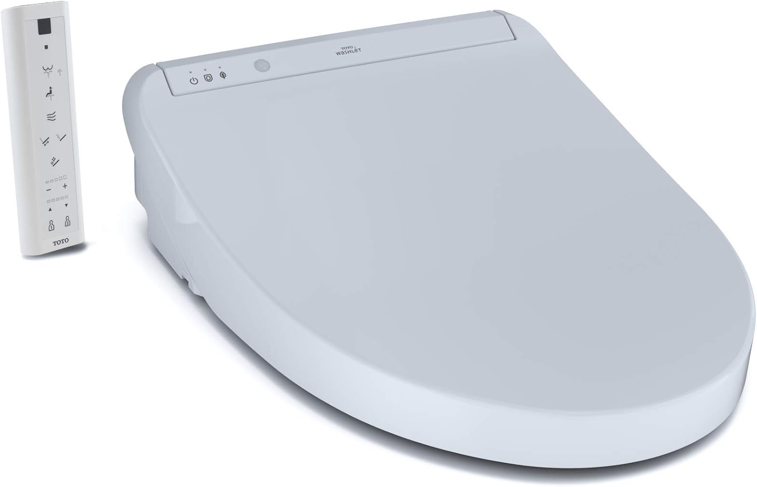 TOTO SW3036R#01 WASHLET K300 Bidet Toilet Seat Bundle with Drake Two-Piece 1.6 GPF TORNADO FLUSH Toilet