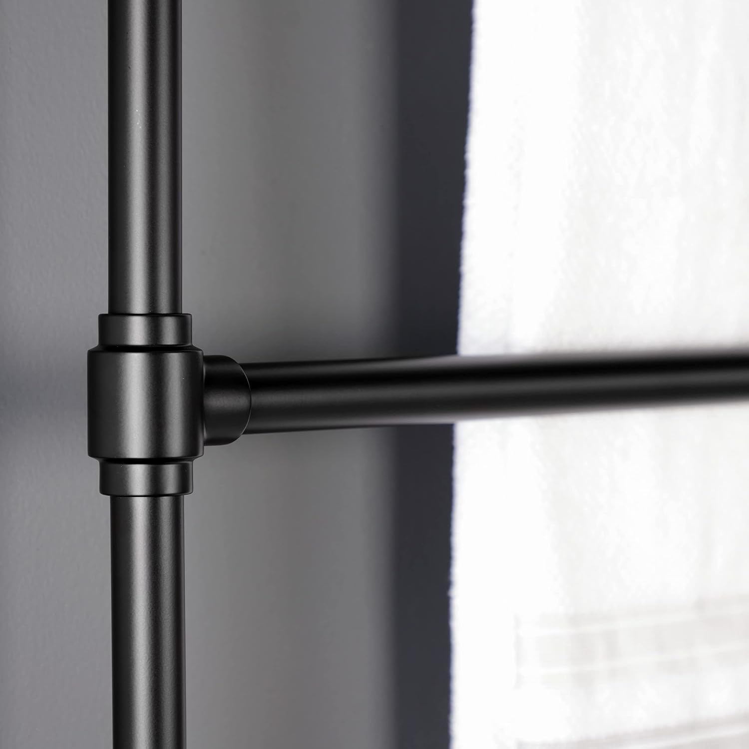 Kingston Brass DTM323030 Gallant 30 x 32-Inch Wall Mount -Towel Rack, Matte Black