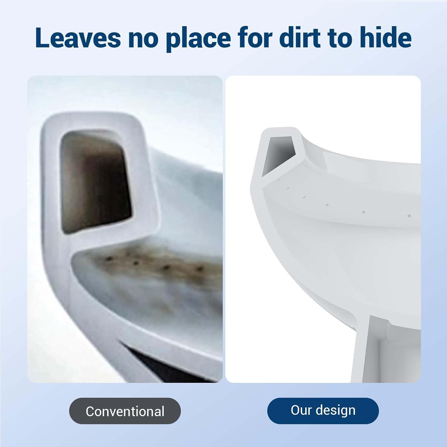 One Piece Dual Flush Toilet, Elongated Ceramic with Top Push Buttons 3/4.8L & Soft Close V-Cover, White