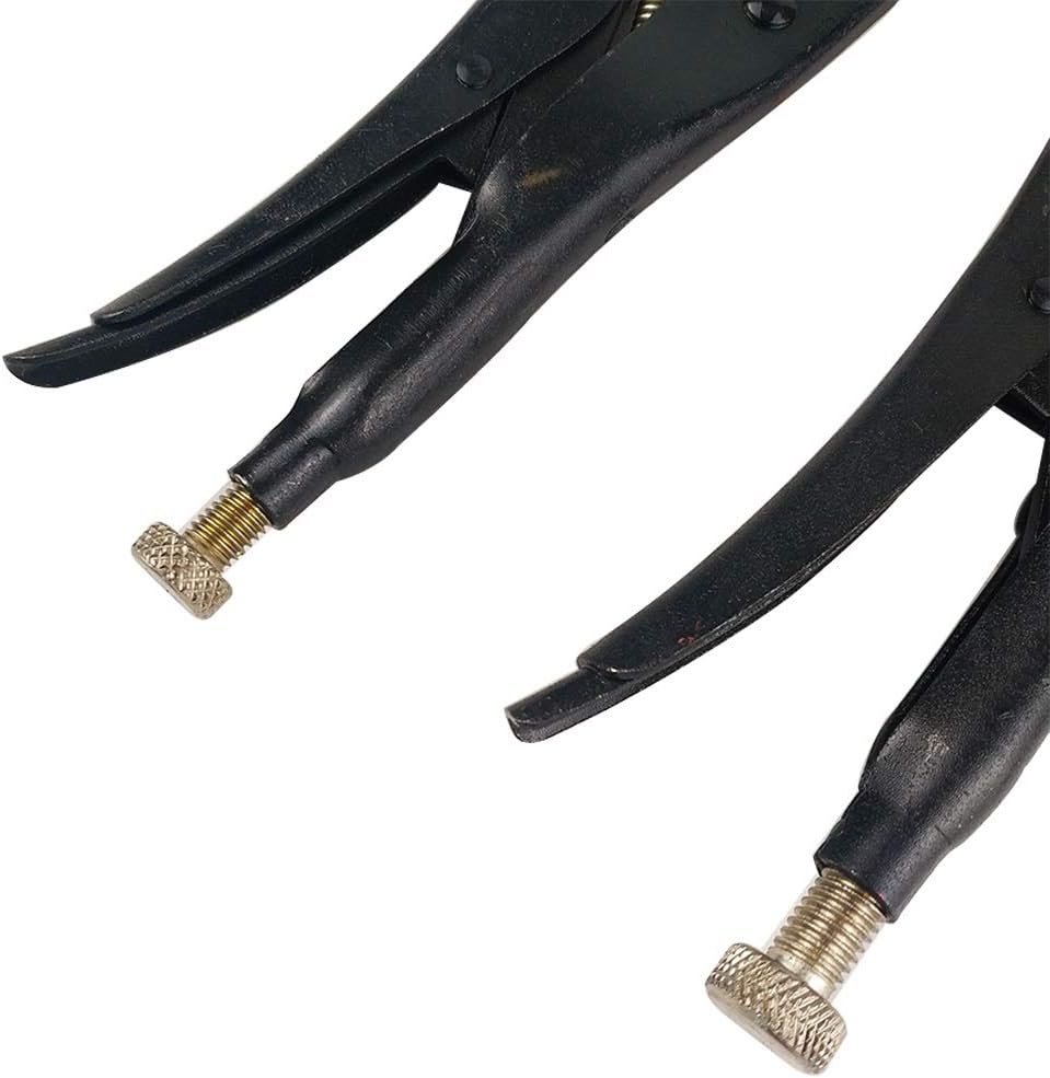 Locking Pliers Gourd Mouth Straight Jaw Lock Mole Plier High Carbon Steel Wear Resistant Vise Grip Clamping Hand Tools