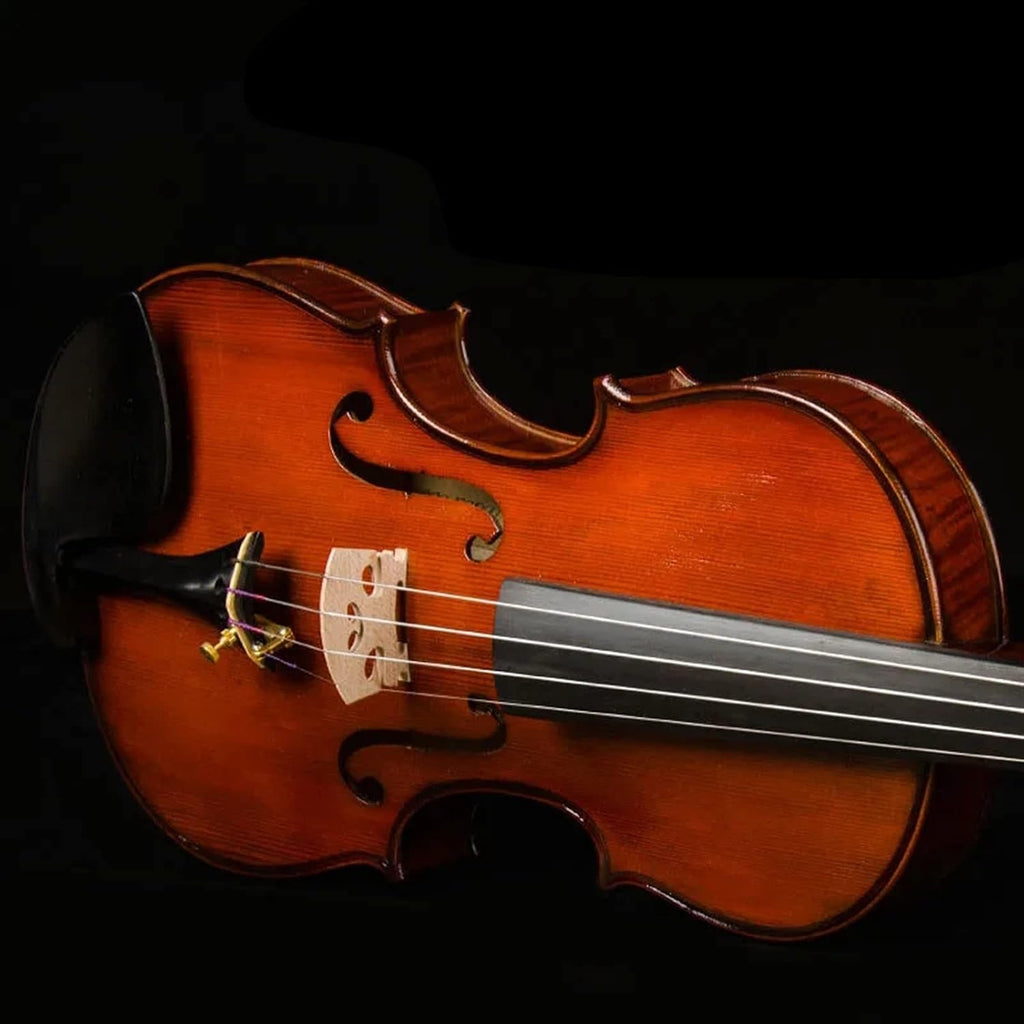 TSTS Solid Wood Handmade Violin Professional Playing Type Beginner Adult Student Violin Musical Instrument Adults Violins (Color : 4/4)